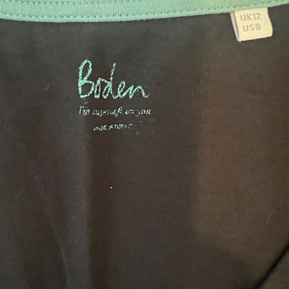 Anthropologie “Boden” Black V-Neck T-Shirt - Picture 3 of 5